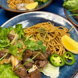 Filet Mignon Garlic Noodle