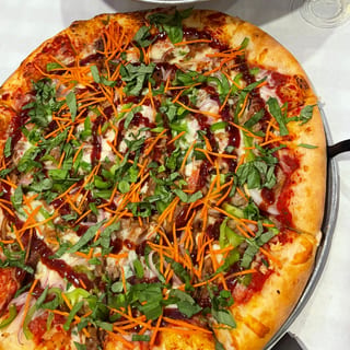 BBQ Pork Pizza / Banh Mi Pizza