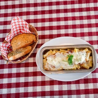Three Cheese Rigatoni